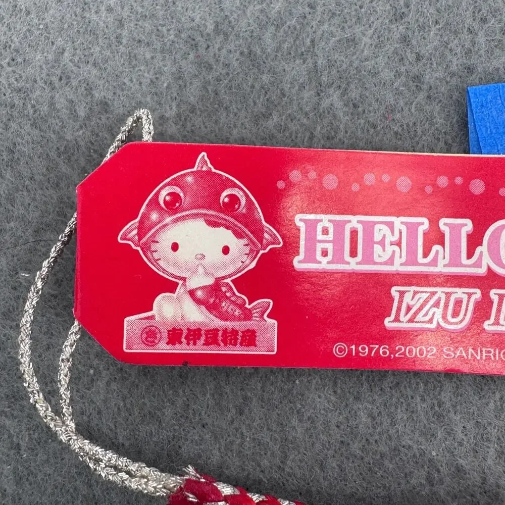 2002 Hello Kitty‎ Gotochi Izu Inatori Golden eye Snapper Keychain Phone Strap